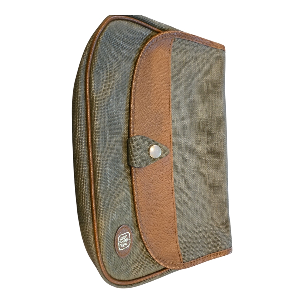 Women's Green and Brown Bag
